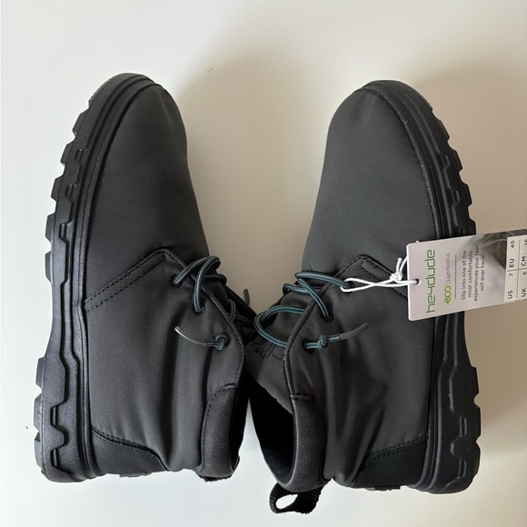 NWT Hey Dude SPENCER ECO LightShell Boots Charcoal Men’s 7 - Picture 4 of 8